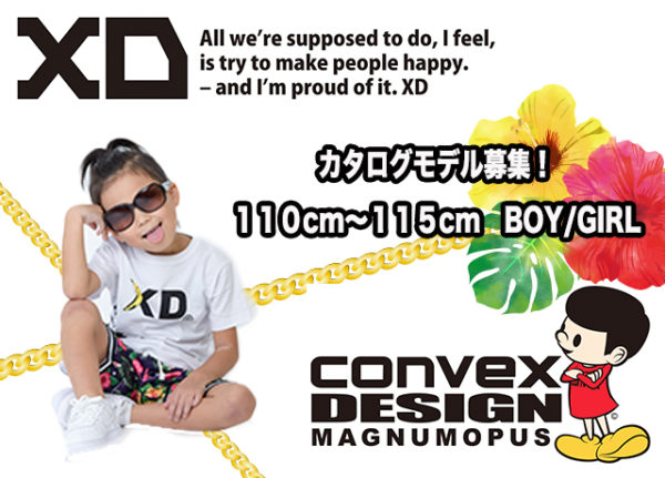 Convex and XD カタログモデル募集受付開始！